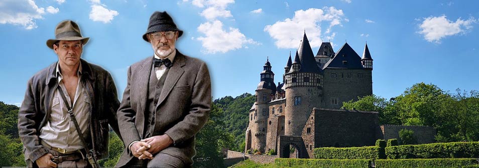 Indiana Jones auf Schloss Bürresheim